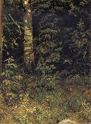 Ivan Shishkin Silver birch and mountain ash china oil painting artist